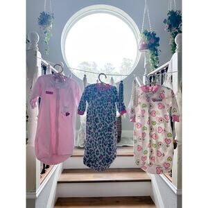 3 Cozy Fleece Swaddle Sack Sleepers 0-9mths